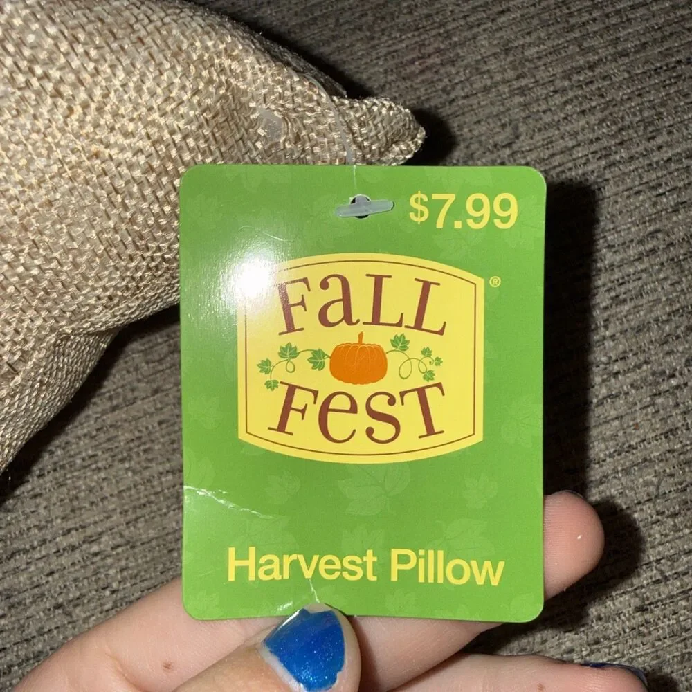 Give Thanks Owl Pillow Burlap Floral Fall Thanksgiving